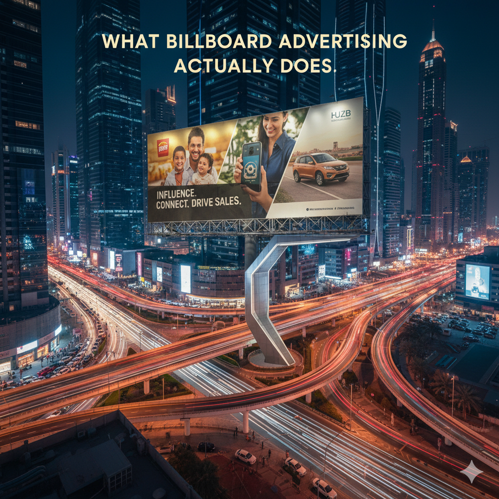 What billboard advertising actually does What billboard advertising actually does