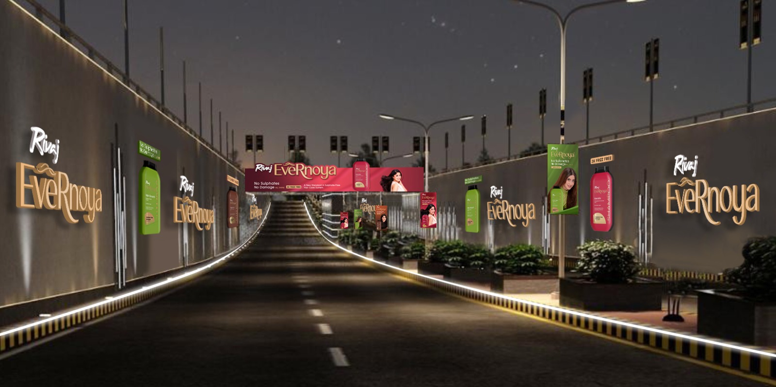 outdoor advertising for fashion